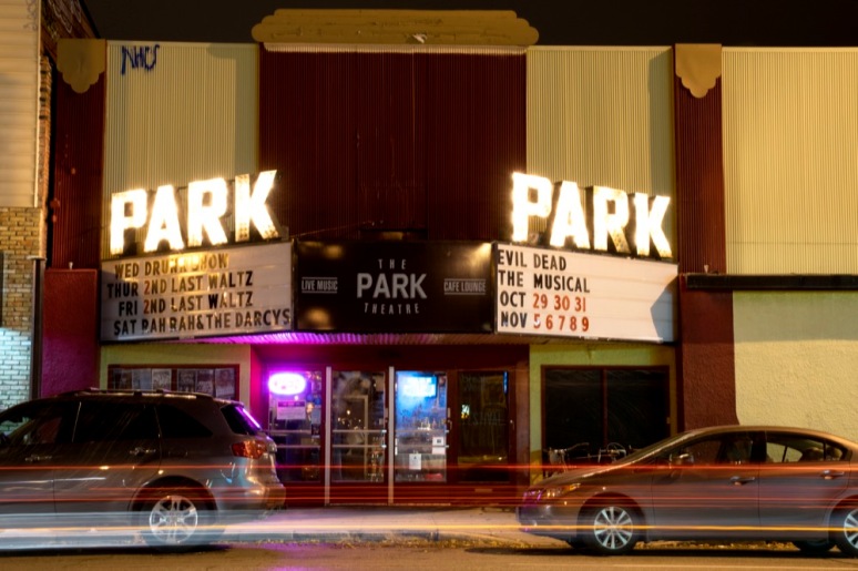 I took this photo for another contributor who was writing a story about The Park Theatre's Venue of the Year award.